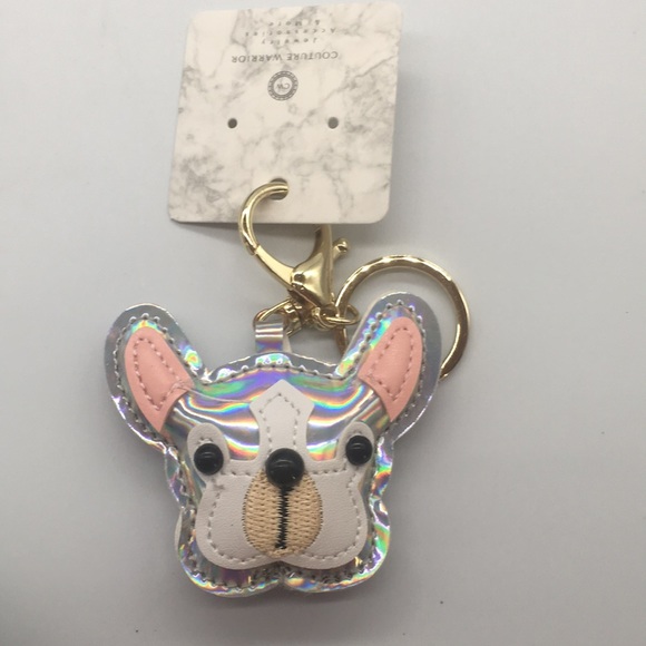 Purse fob key chain. Frenchie bulldog NWT SOLD - Picture 3 of 5